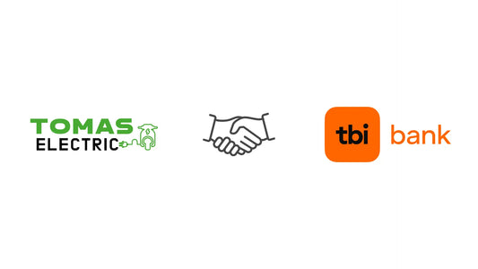 Campanie TBI Bank și Tomas Electric - 1 rată cadou