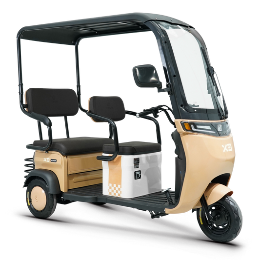 tricicleta electrica kuba optimus ultra cu cabina 650 W 72 V 20 Ah