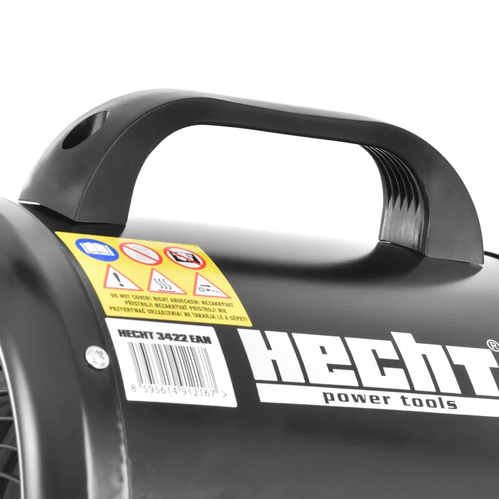 Aerotermă Electrică cu Termostat HECHT 3422, 3000W, 3 Trepte Încălzire, 70m²