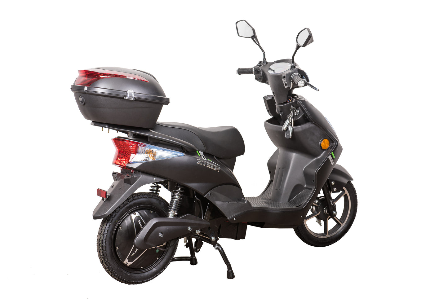 scuter electric negru, z-tech zt-27, 900 W, 48 V, 12 Ah