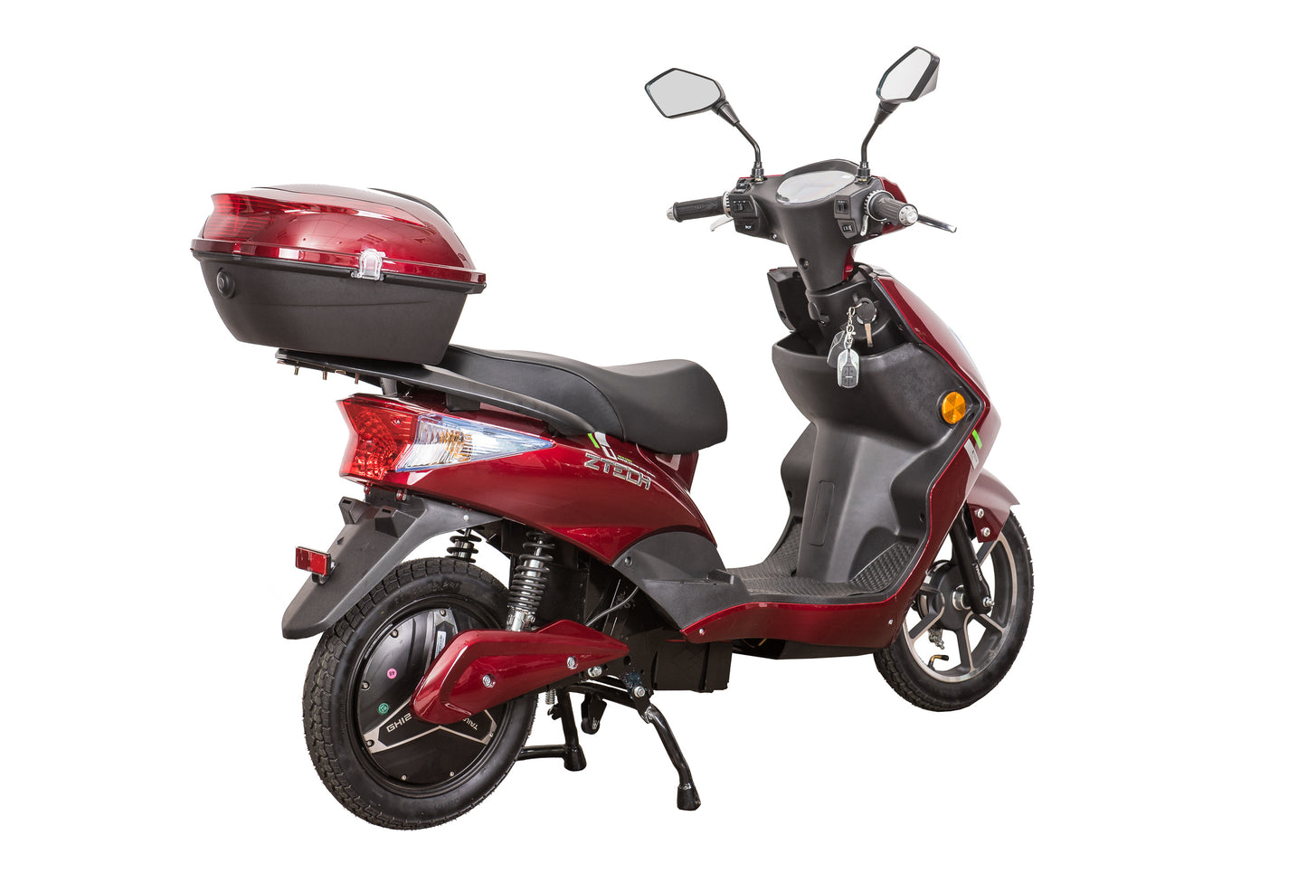 scuter electric warrior, culoare rosie, z-tech zt-27