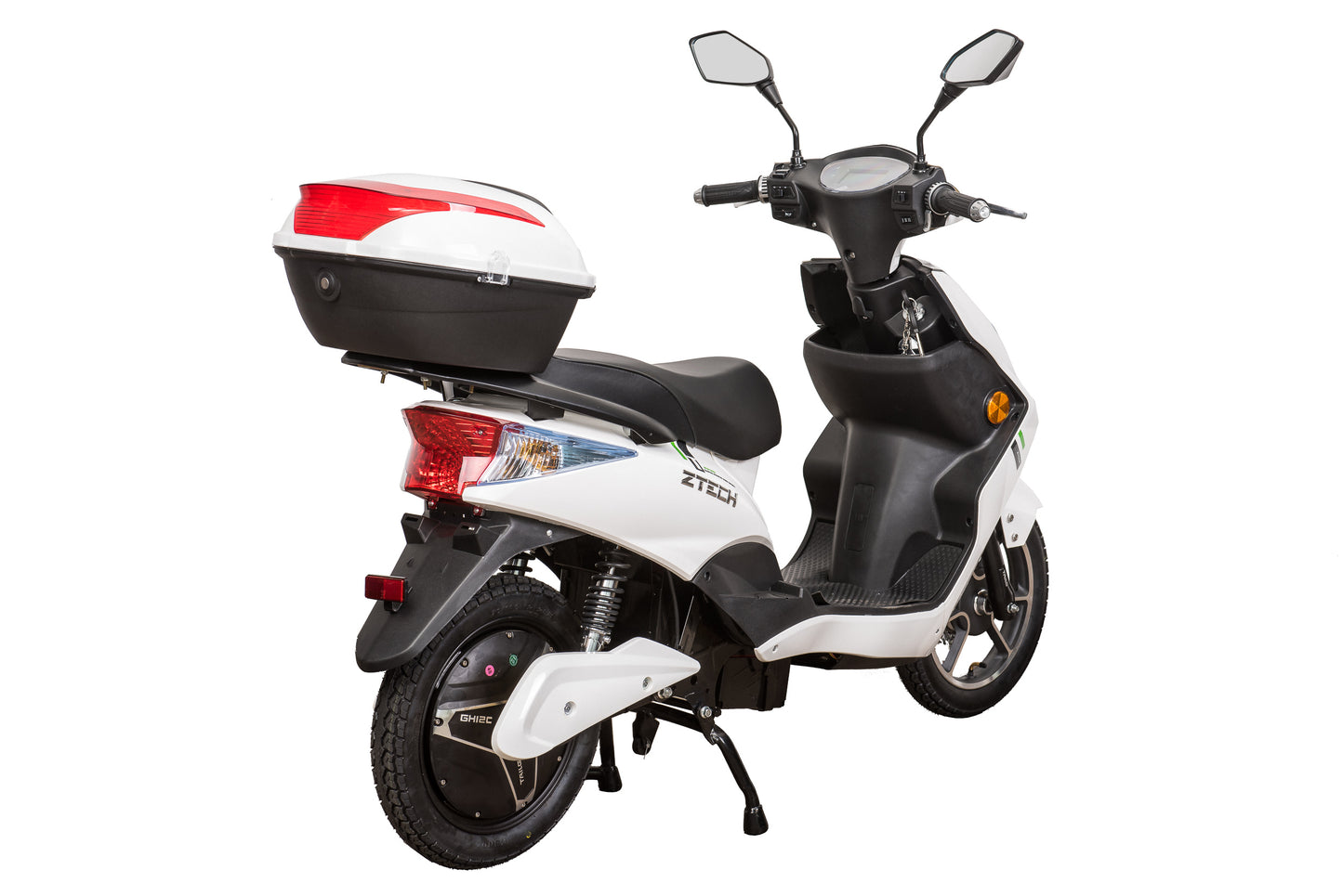 scuter electric warrior, culoare alb, z-tech zt-27 900 W 48 V, 12 Ah
