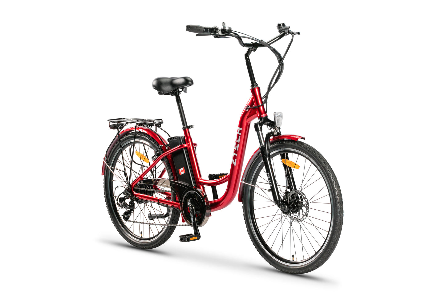 bicicleta electrica z-tech zt-13A, rosie