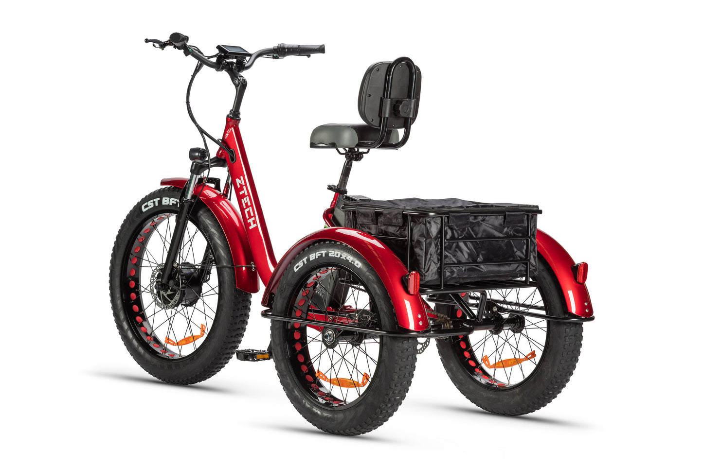tricicleta electrica rosie z-tech zt-80 mini trailer