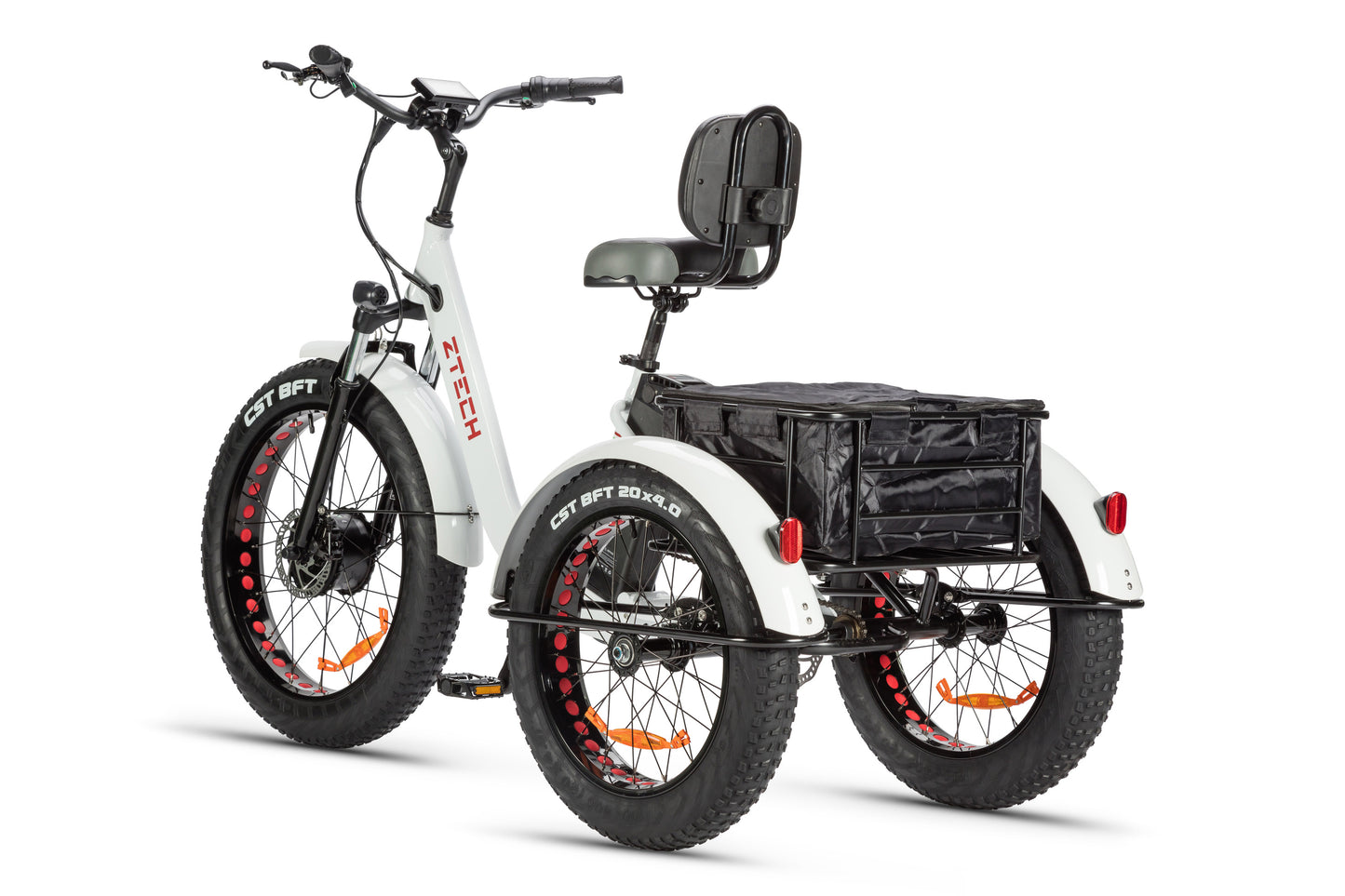 tricicleta electrica alba z-tech zt-80 mini trailer