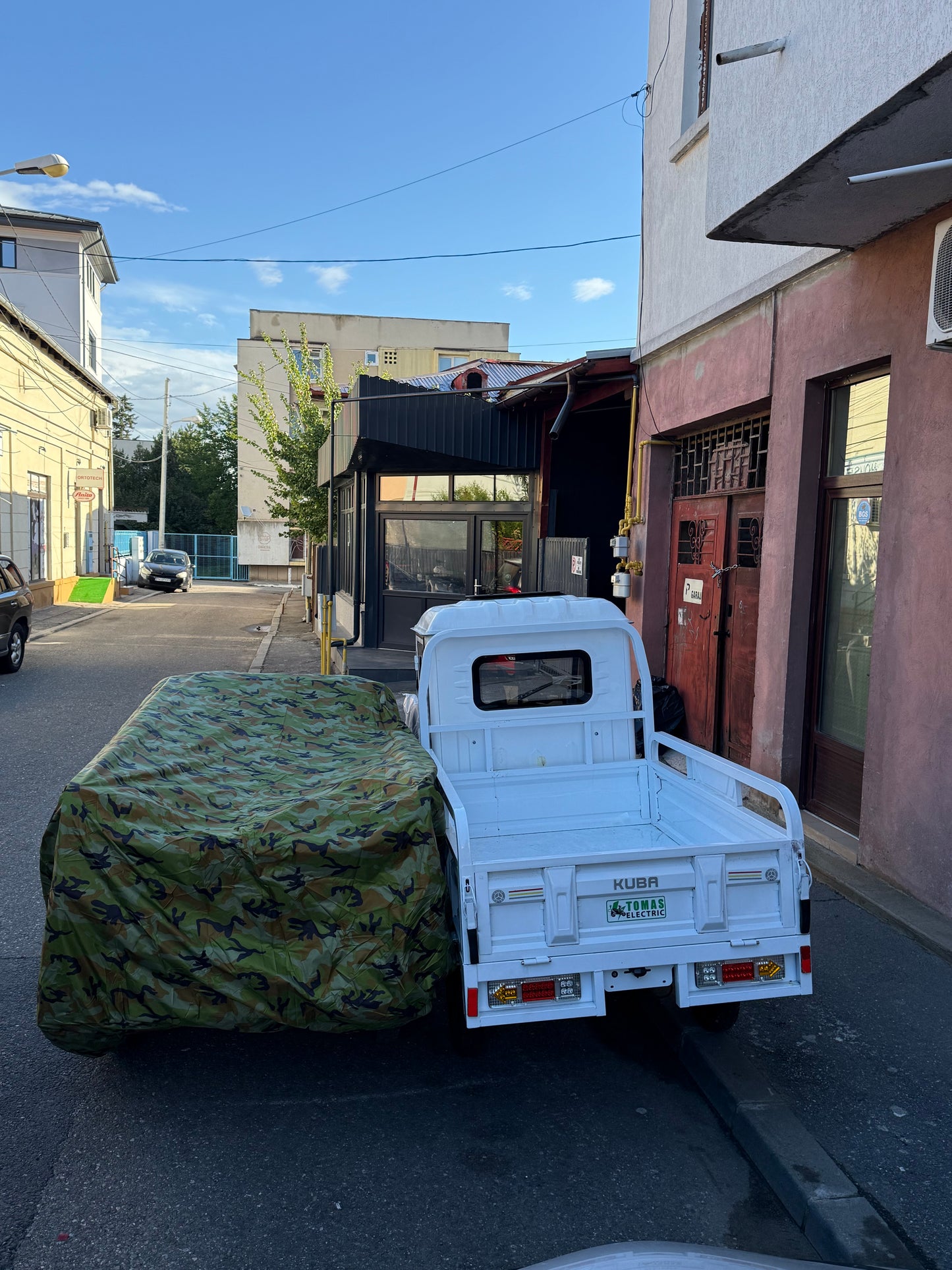 Prelată ATV OEM, Culoare Camuflaj, 256x150x150 cm, Rezistentă la Intemperii