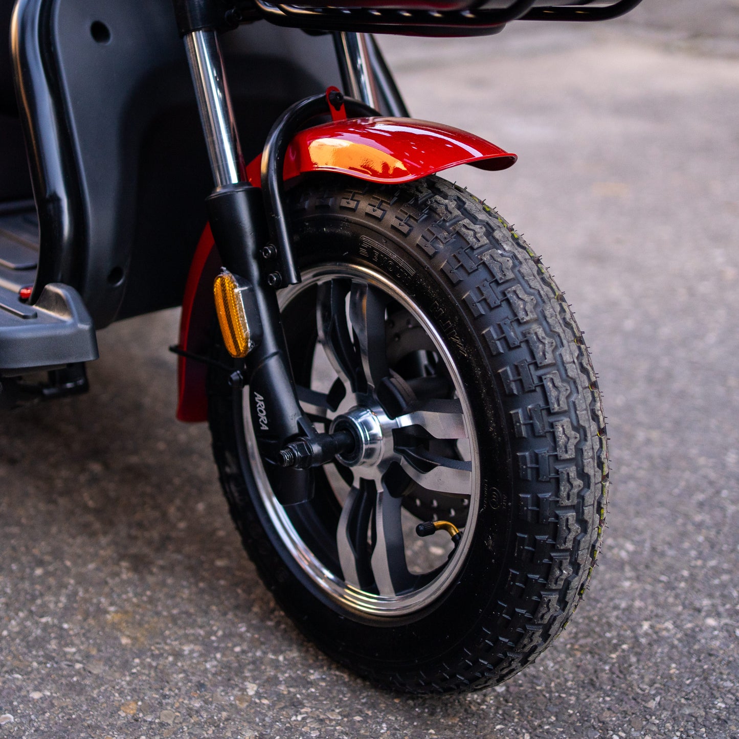 Tricicletă Electrică RUZGAR ARORA Fără Permis, Viteză Maximă 25km/h, Autonomie 45km, Motor 650W, Baterie 60V 20Ah