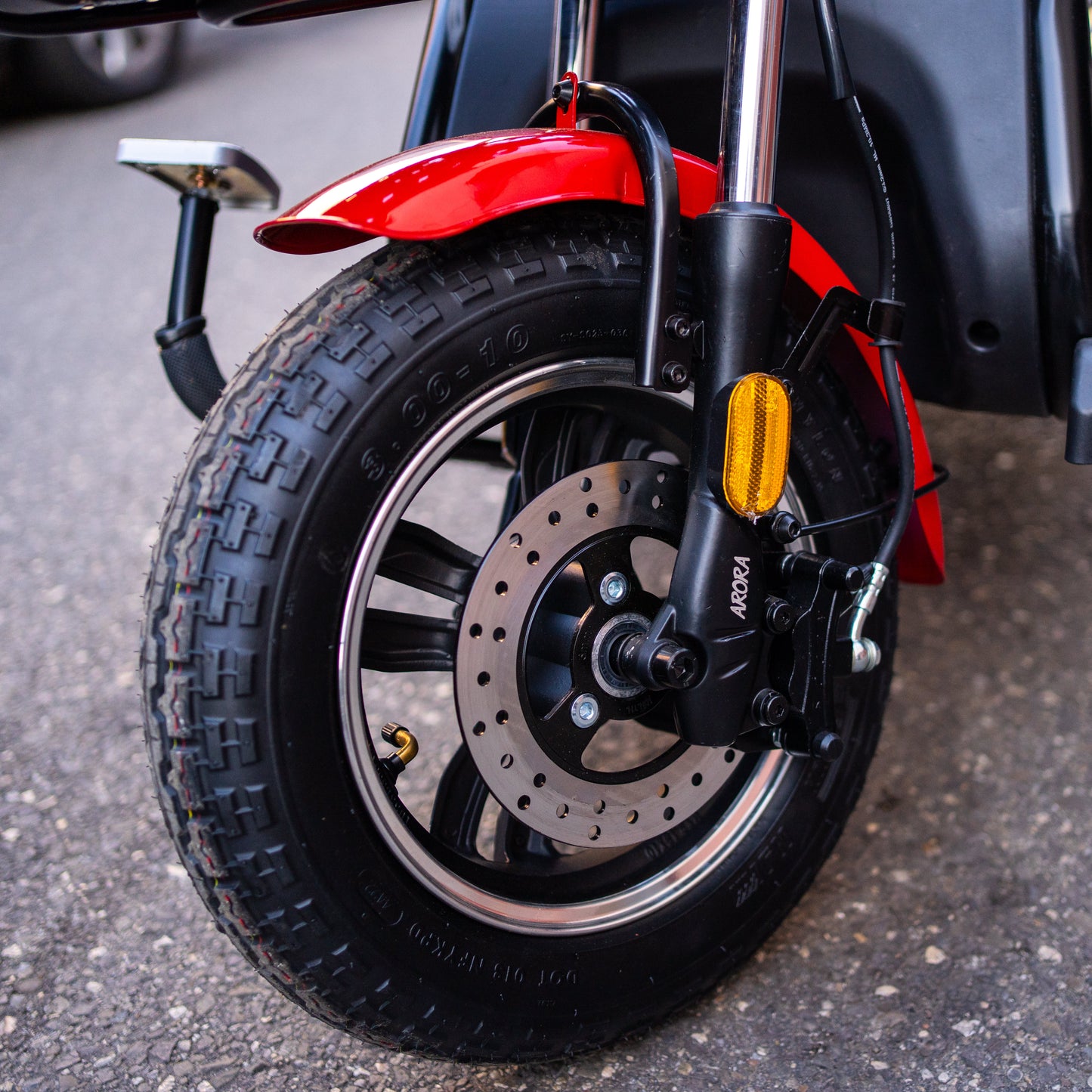 Tricicletă Electrică RUZGAR ARORA Fără Permis, Viteză Maximă 25km/h, Autonomie 45km, Motor 650W, Baterie 60V 20Ah