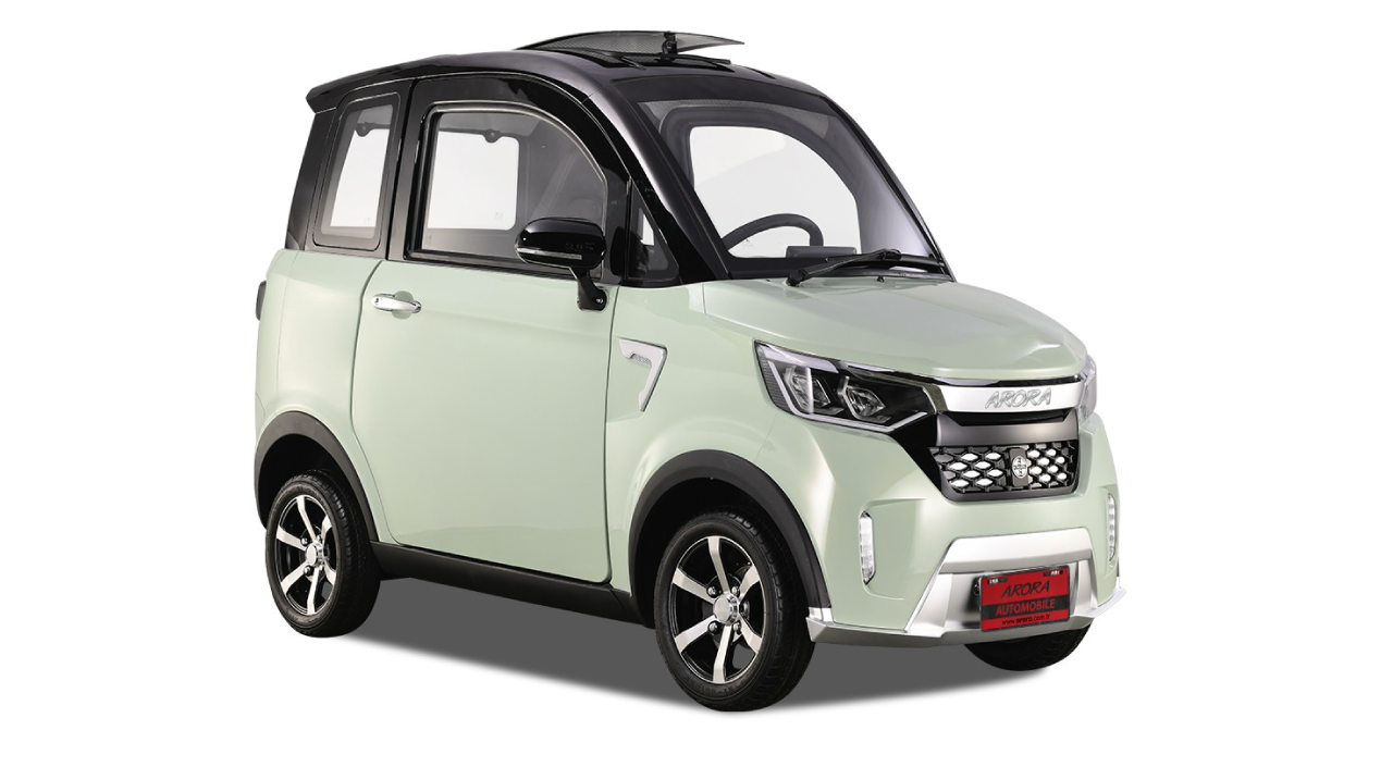 Mașină Electrică Fără Permis S1 ARORA, 2 Locuri, Viteză Maximă 25 km/h, Autonomie 70km, Motor 2000W, Baterie 72V 58Ah
