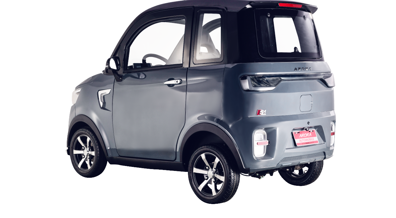 Mașină Electrică Fără Permis S1 ARORA, 2 Locuri, Viteză Maximă 25 km/h, Autonomie 70km, Motor 2000W, Baterie 72V 58Ah