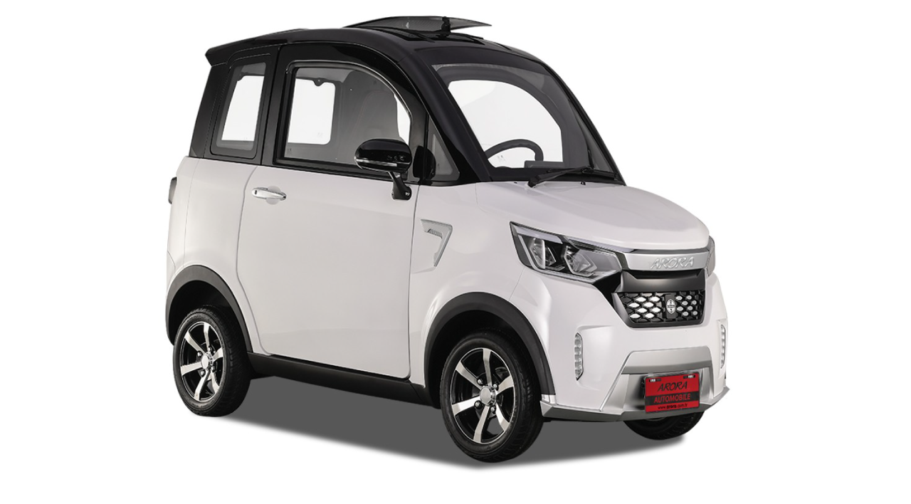 Mașină Electrică Fără Permis S1 ARORA, 2 Locuri, Viteză Maximă 25 km/h, Autonomie 70km, Motor 2000W, Baterie 72V 58Ah