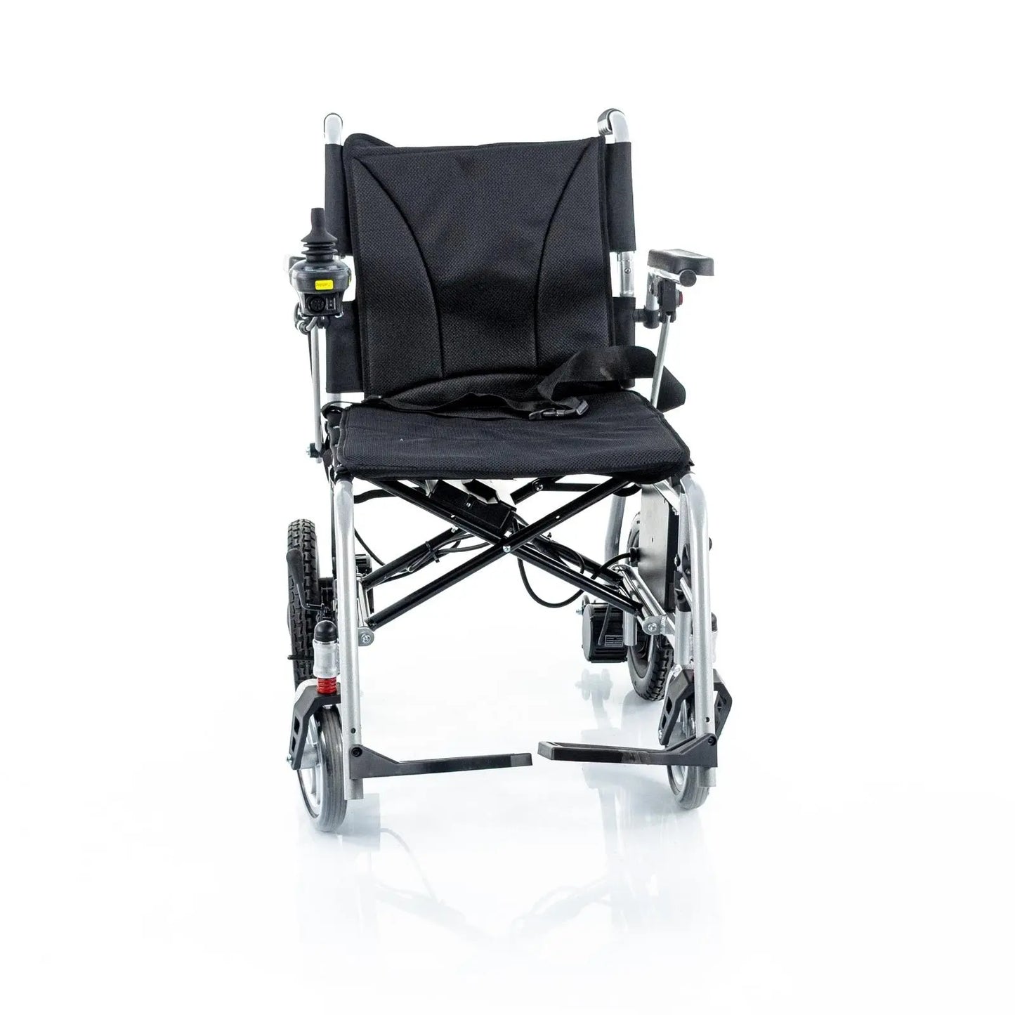 Scaun cu Rotile Electric Rotakt Papillon, Pliabil, Motor 2x180W, Joystick 360°, Autonomie 16 km, Sarcină Maximă 100 kg, Greutate 15 kg