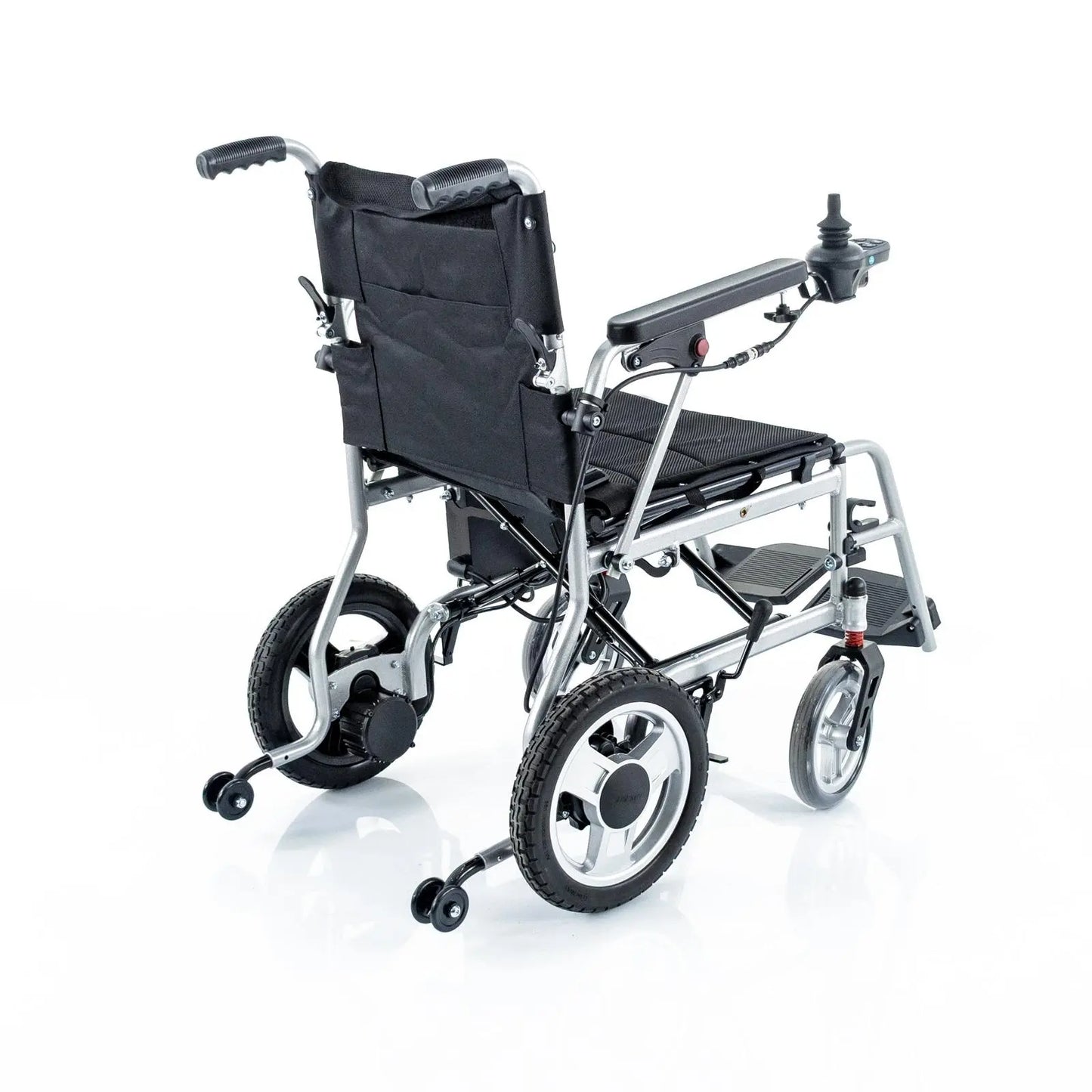 Scaun cu Rotile Electric Rotakt Papillon, Pliabil, Motor 2x180W, Joystick 360°, Autonomie 16 km, Sarcină Maximă 100 kg, Greutate 15 kg