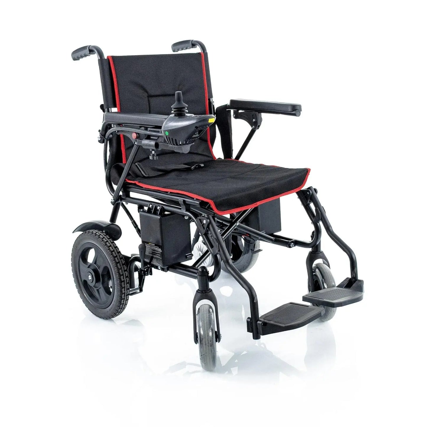 Scaun cu Rotile Electric Rotakt Synergy, Pliabil, Motor 2x250W, Joystick 360°, Autonomie 14 km, Sarcină Maximă 100 kg, Greutate 30kg