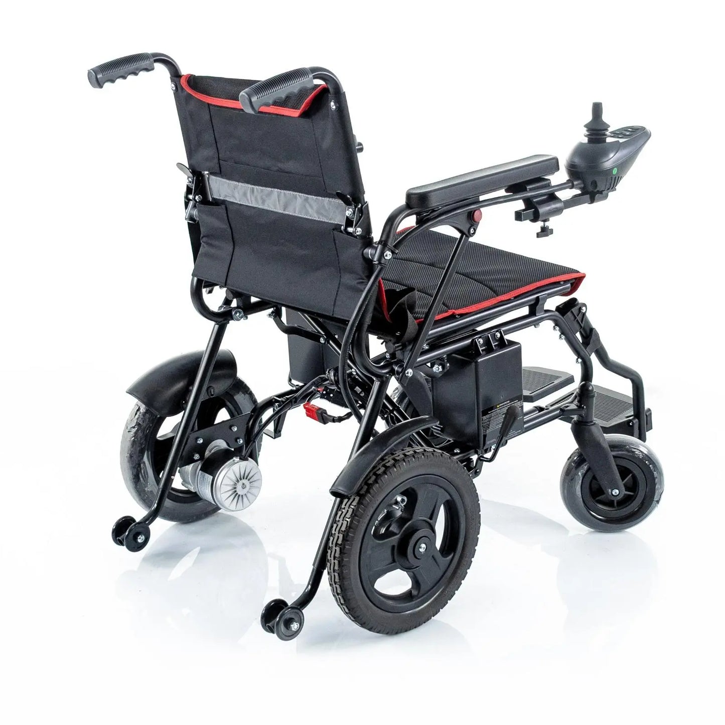 Scaun cu Rotile Electric Rotakt Synergy, Pliabil, Motor 2x250W, Joystick 360°, Autonomie 14 km, Sarcină Maximă 100 kg, Greutate 30kg