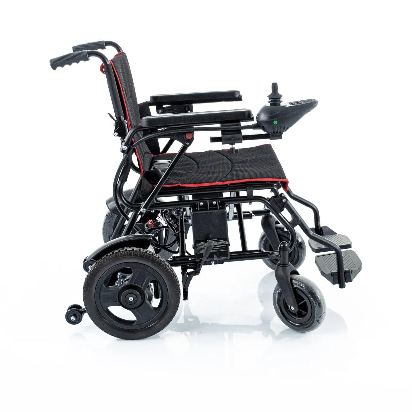 Scaun cu Rotile Electric Rotakt Synergy, Pliabil, Motor 2x250W, Joystick 360°, Autonomie 14 km, Sarcină Maximă 100 kg, Greutate 30kg