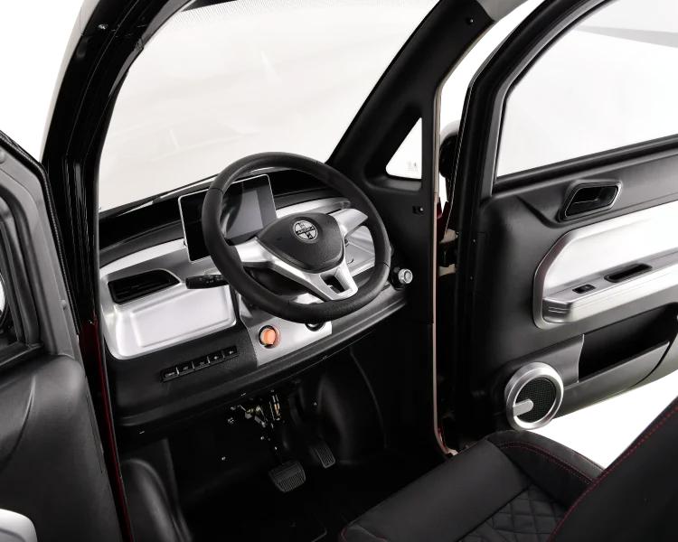 Mașină Electrică Fără Permis S1 ARORA, 2 Locuri, Viteză Maximă 25 km/h, Autonomie 70km, Motor 2000W, Baterie 72V 58Ah