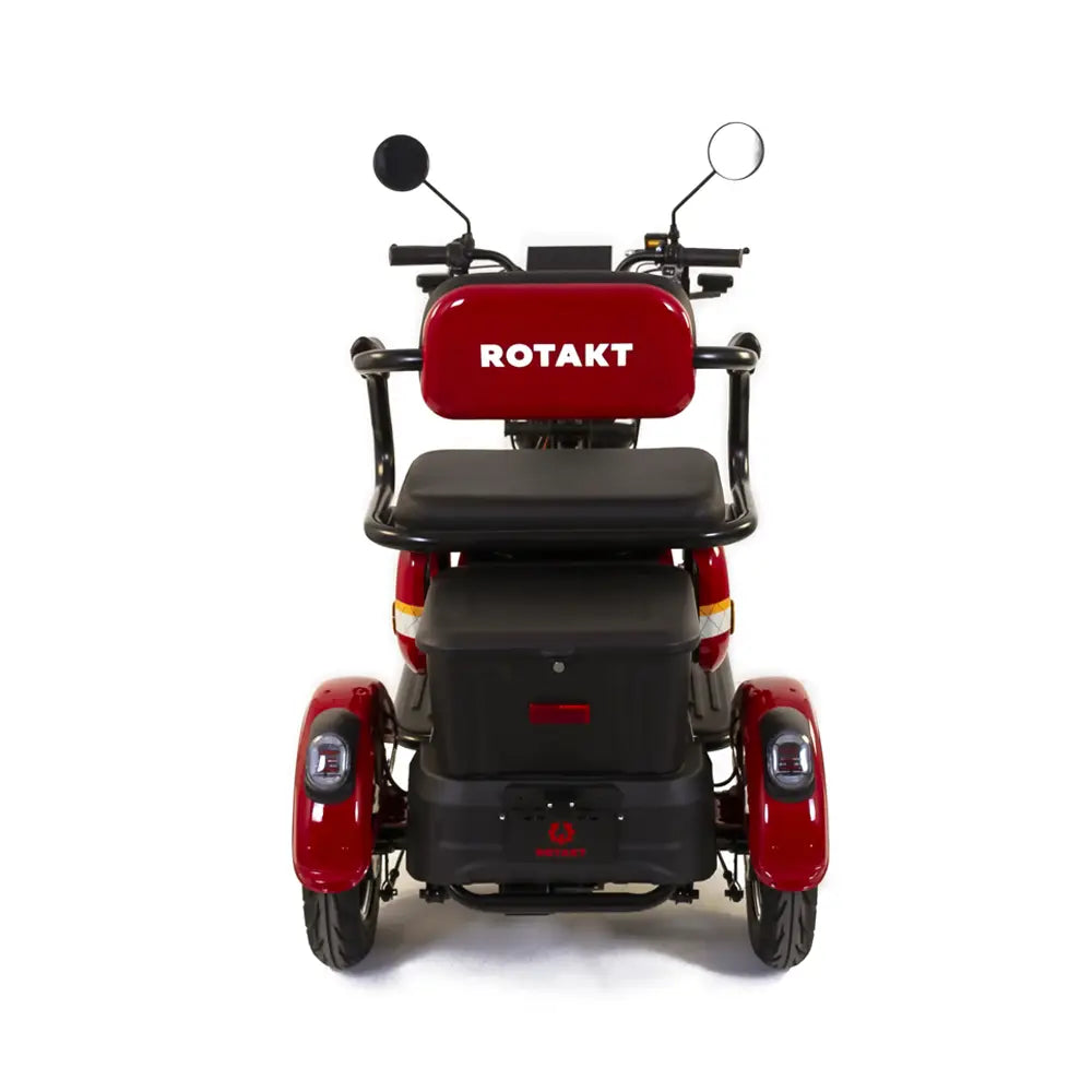 Tricicletă Electrică Rotakt Safari, Fără Permis, Motor 1000W, Viteză 25 km/h, Autonomie 62 km, Baterie 60V 20Ah, Greutate Maximă 187 kg