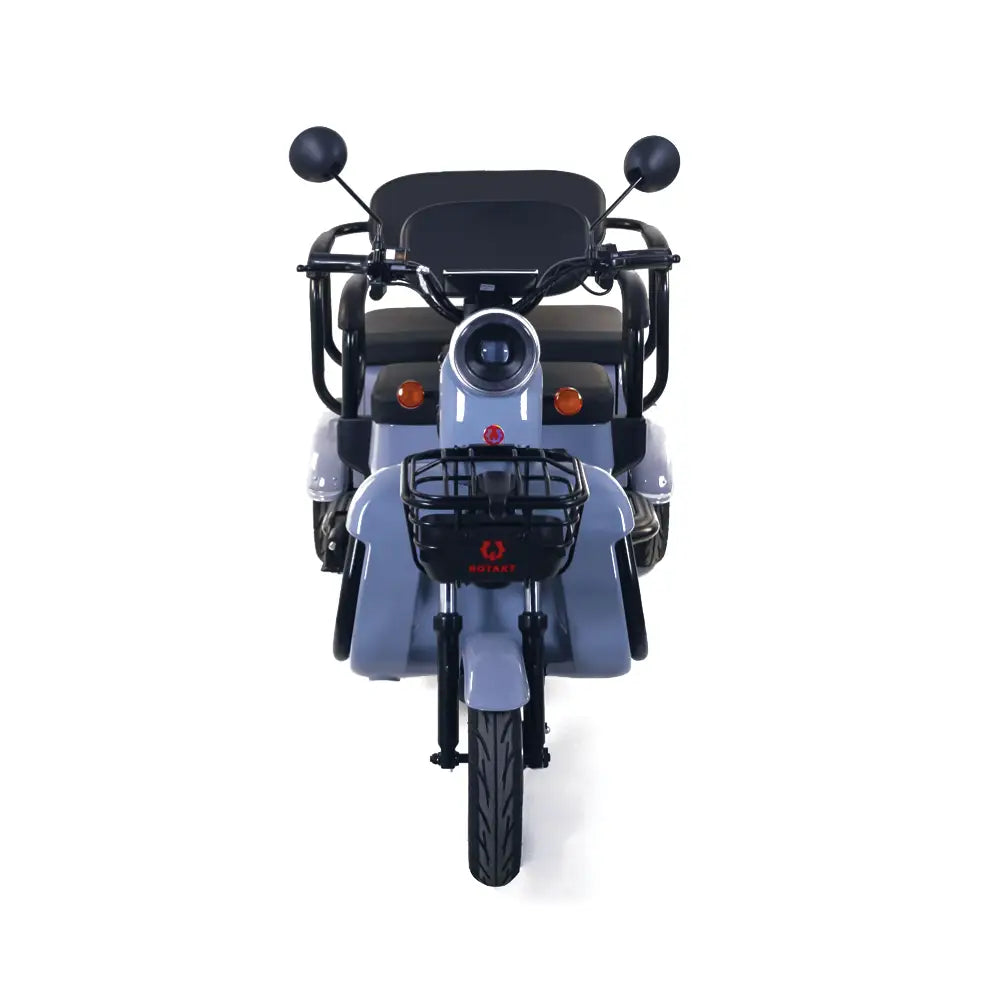 Triciclu Electric Rotakt Camarad, Fără Permis, Viteză Maximă 25km/h, Autonomie 58Km, Motor 1000W, Baterie 60V 20Ah, 2 Locuri