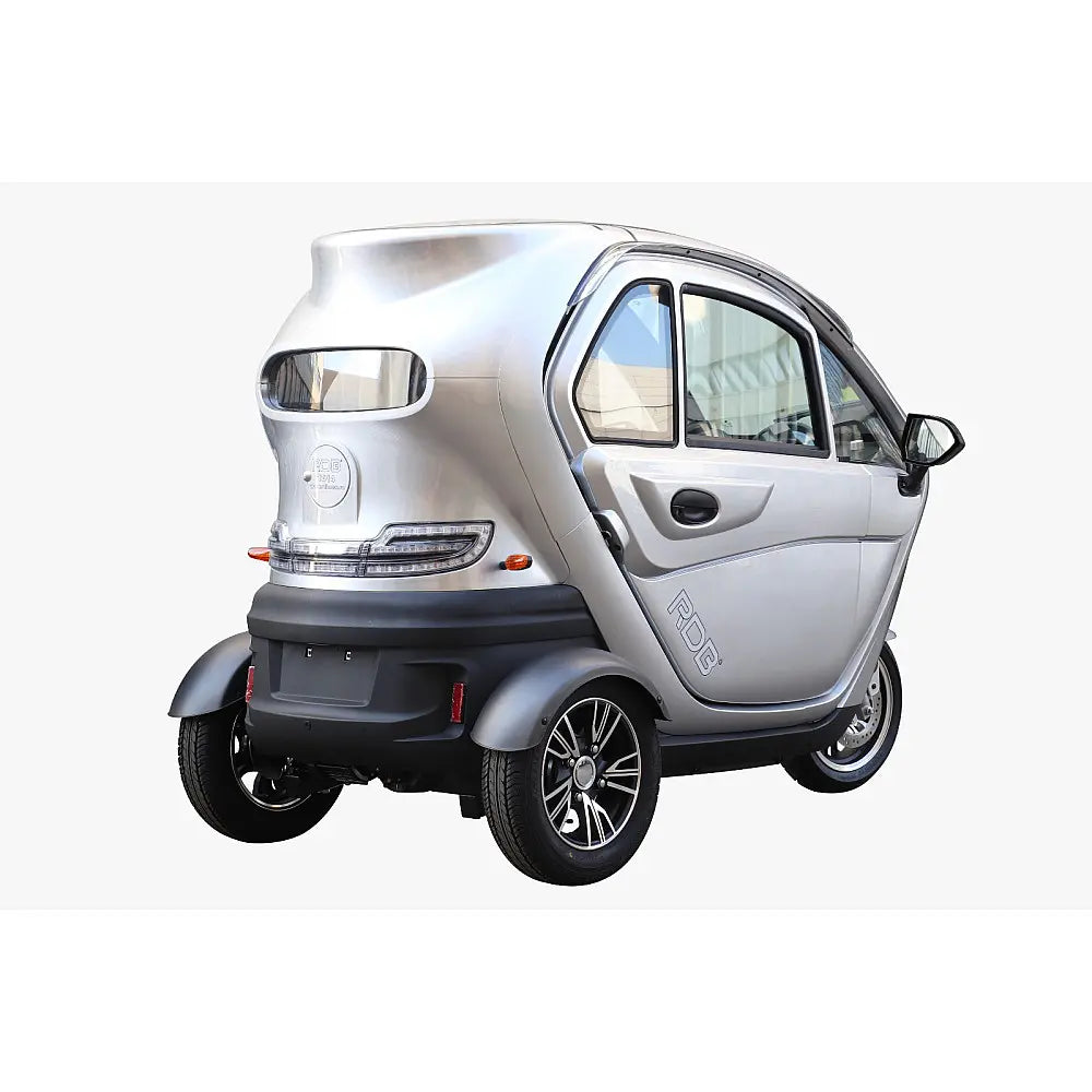 Triciclu Electric RDB T 414, Fără Permis, Viteză Maximă 25 km/h, cu Cabină, Motor 1200W, Autonomie 80km