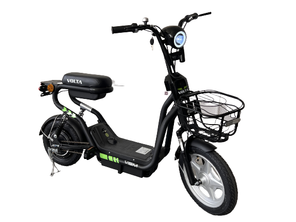 scuter electric volta, 220 W, negru