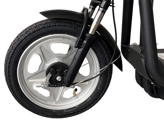 scuter electric negru, 220 W