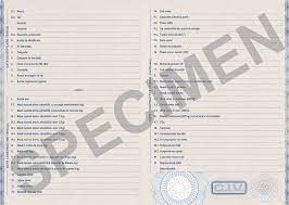 carte identitate vehicul - C.I.V.