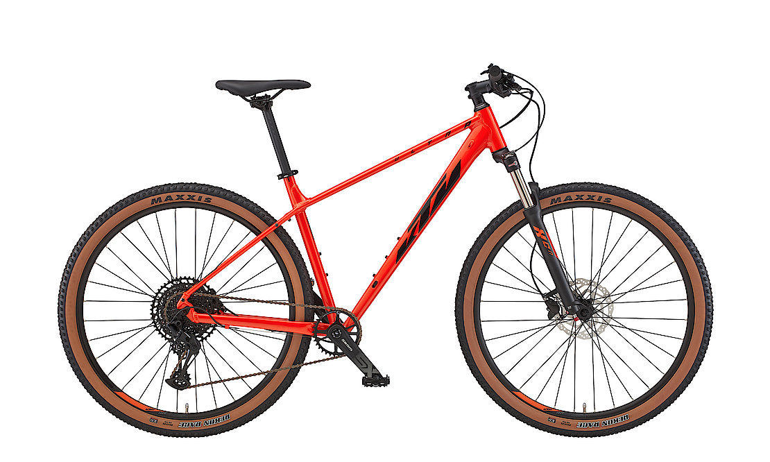 bicicleta ktm ultra ride, portocalie