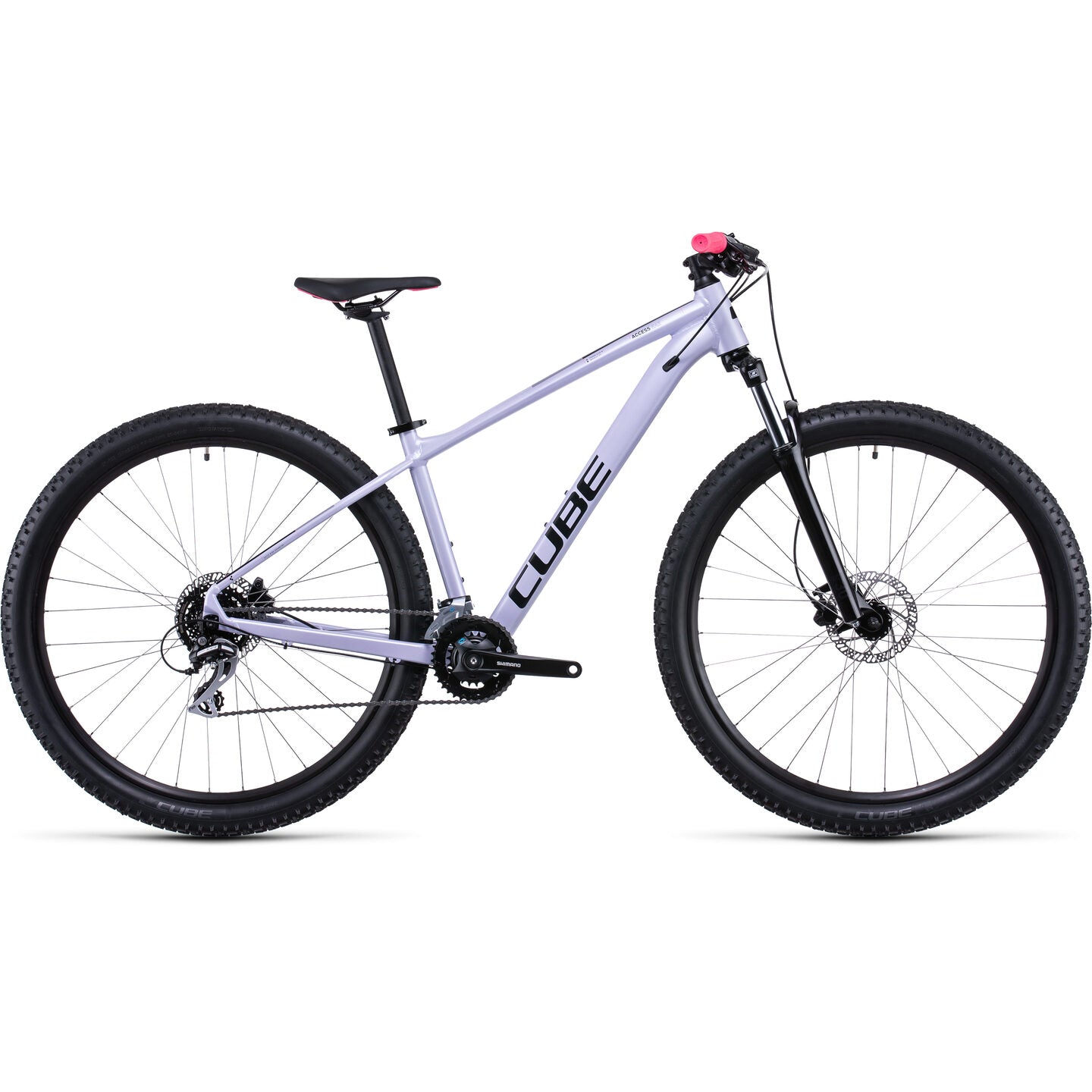 BICICLETA CUBE ACCESS WS EAZ Violetwhite Pink 2022 cadru 14" (XS) - roti 27.5"