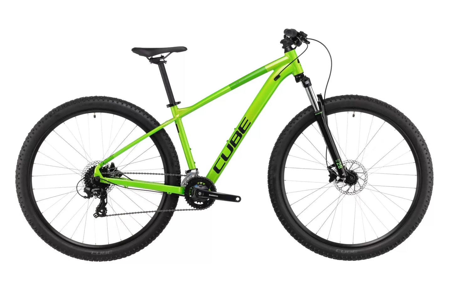 BICICLETA CUBE AIM Mistygreen Black 2023 L