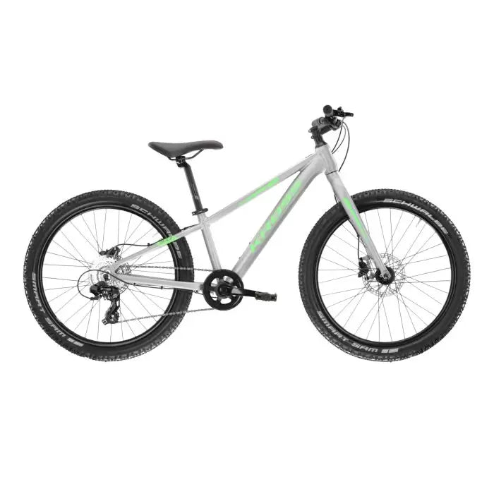 Bicicleta KROSS LEVEL JR 3.0 DOS (12") 24" silver-green mat