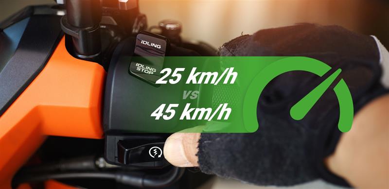 viteza maxima triciclu electric