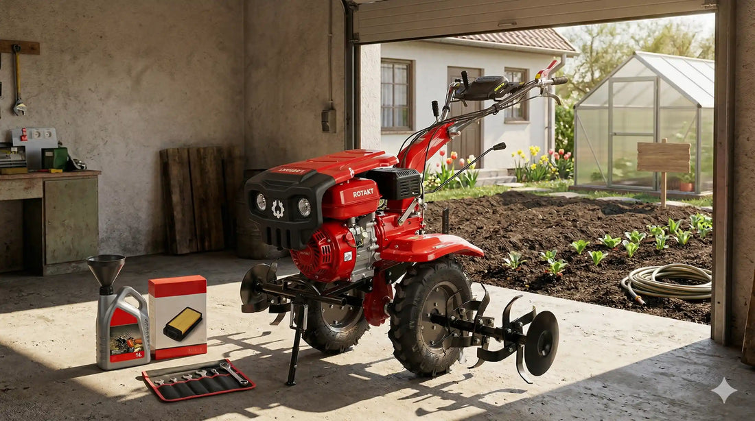 Cum pregătești motocultorul pentru sezonul de primăvară