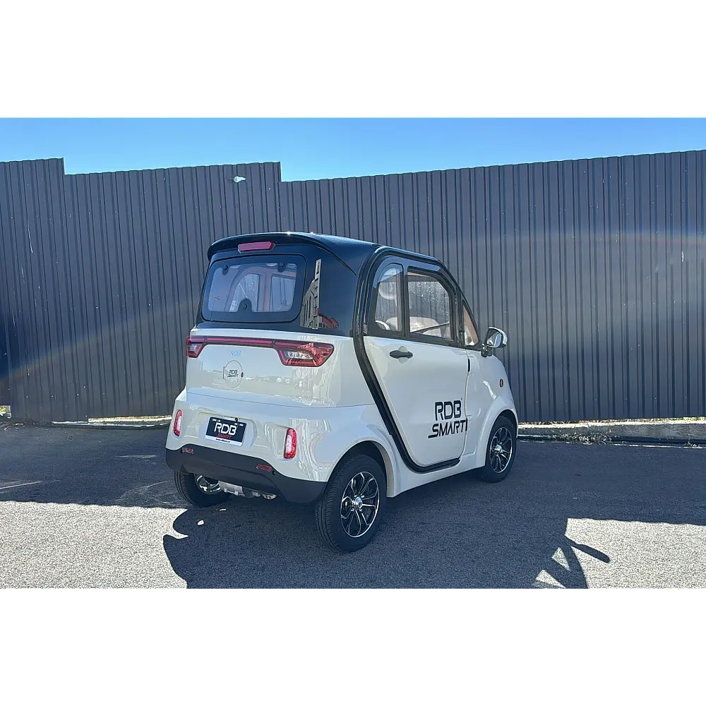 Mașină Electrică Fără Permis RDB SMART, Viteză Maximă 25 km/h, Putere Motor 3000W, Autonomie 100km