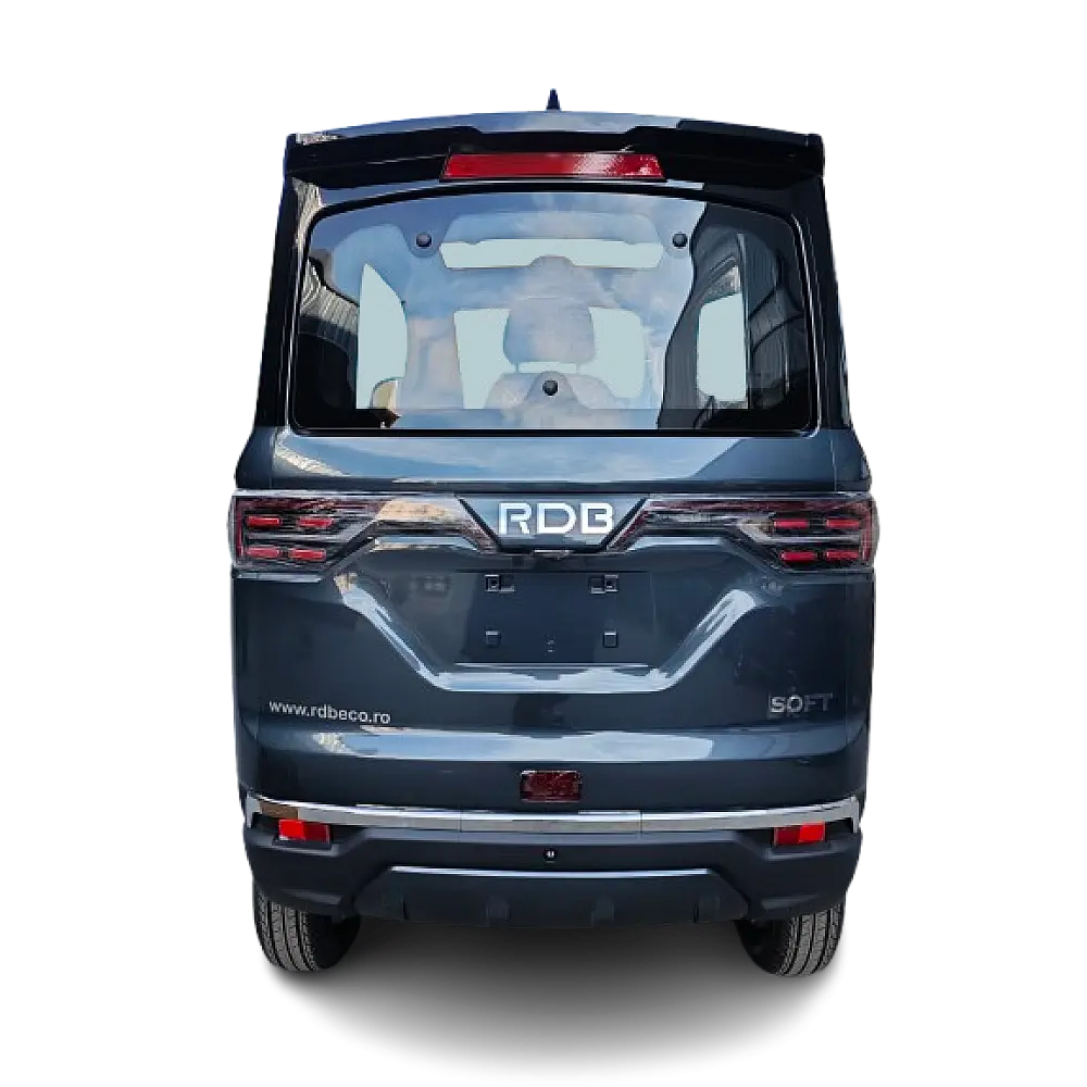 Mașină Electrică Fără Permis RDB SOFT, Viteză Maximă 25 km/h, Motor 1150W, Autonomie 100km, Baterie 60V 58Ah