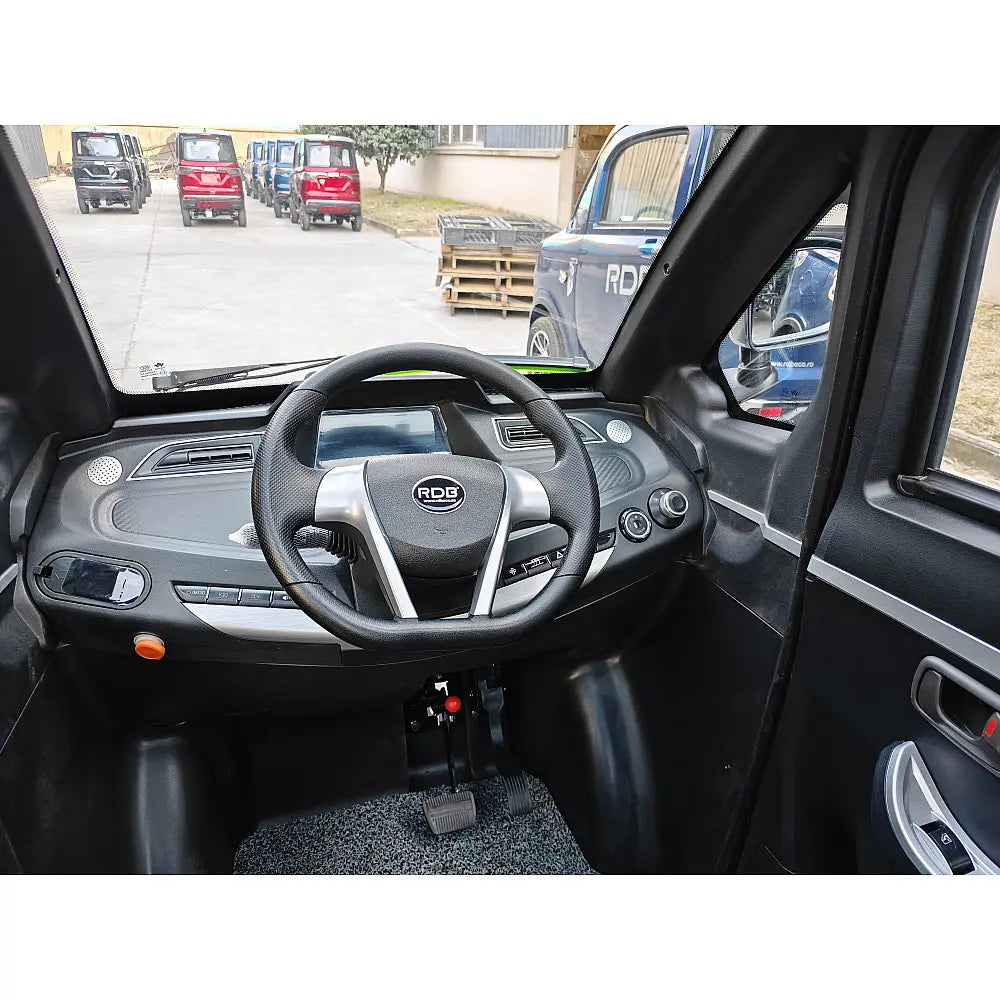 Mașină Electrică Fără Permis RDB SOFT Interior