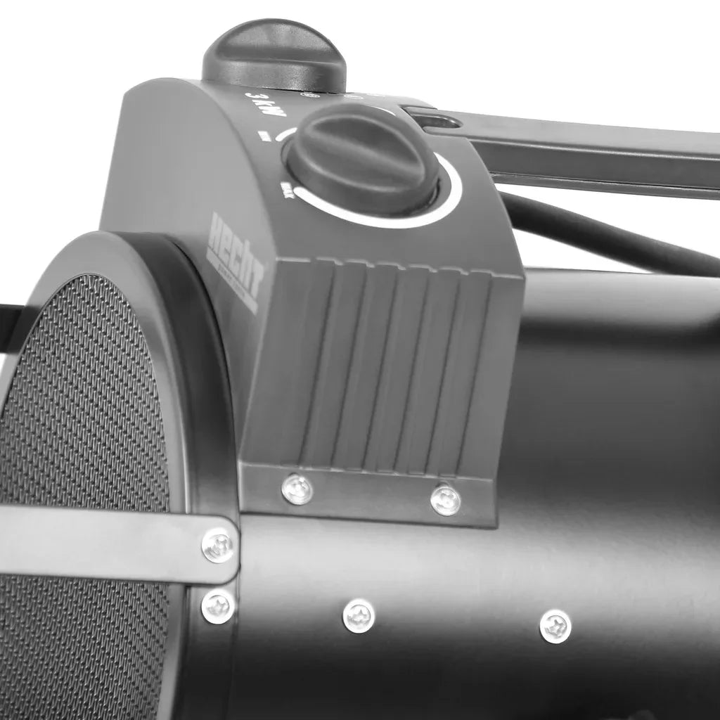 Aerotermă Electrică cu Termostat HECHT 3329, 3000W, 3 Trepte Încălzire, 30m²