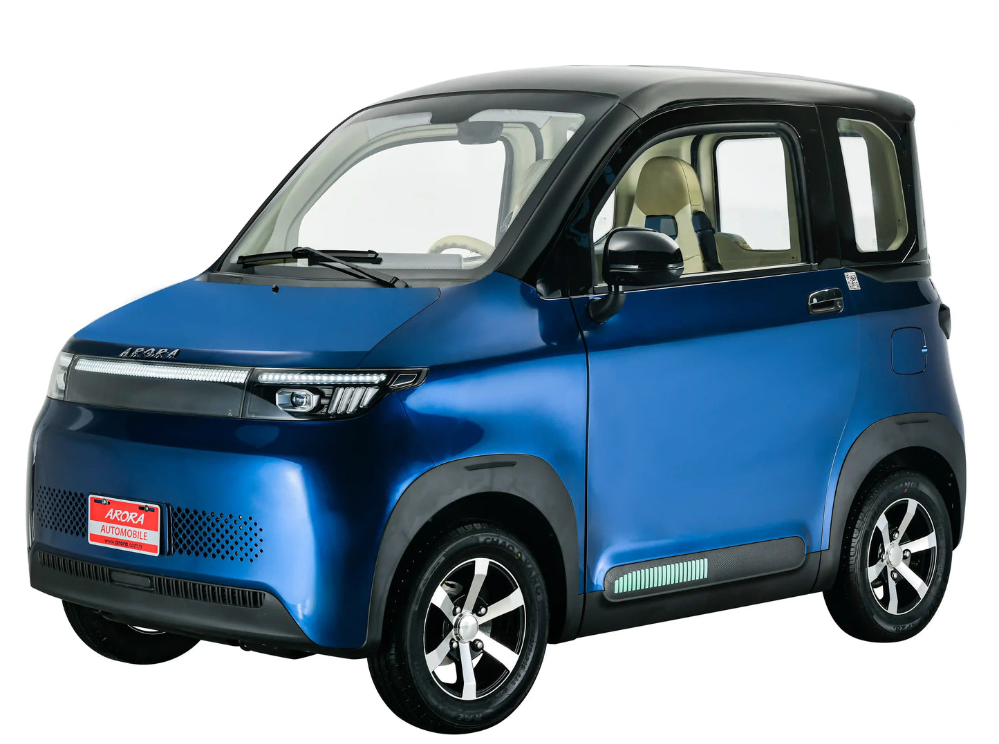 Mașină Electrică Fără Permis Arora S2 Albastru