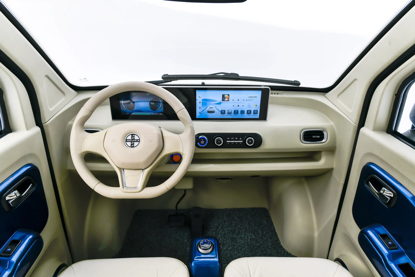 Mașină Electrică Fără Permis Arora S2, 4 Locuri, Viteză Maximă 25 km/h, Autonomie 80km, Motor 4000W, Baterie 72V 100Ah