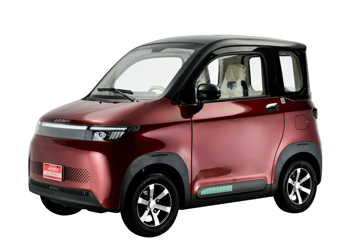 Mașină Electrică Fără Permis Arora S2 Rosu