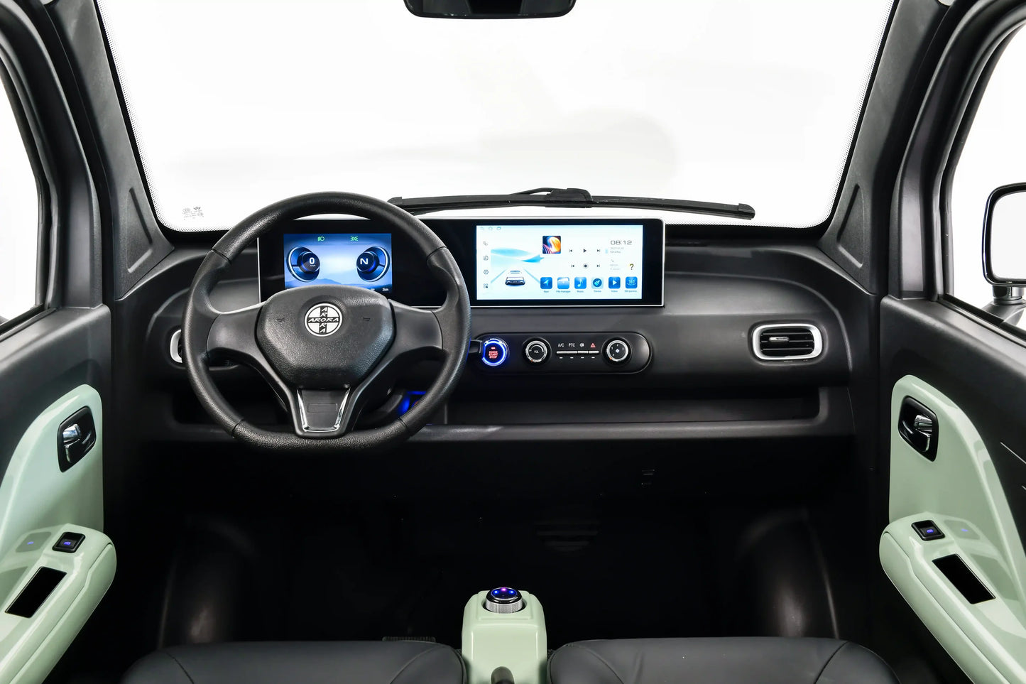 Mașină Electrică Fără Permis Arora S2, 4 Locuri, Viteză Maximă 25 km/h, Autonomie 80km, Motor 4000W, Baterie 72V 100Ah