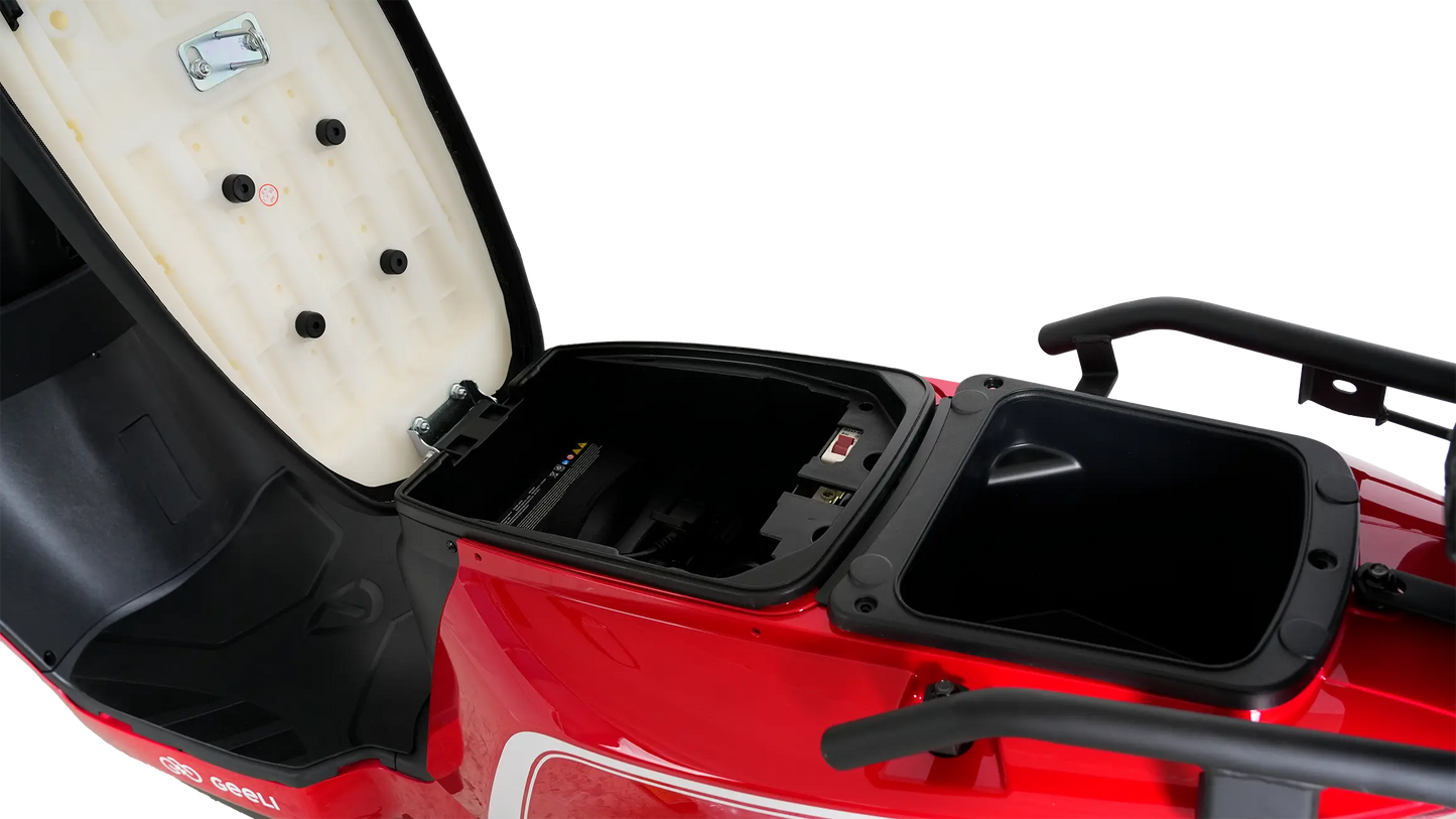 Scuter electric fără permis Geeli Breeze, detaliu constructiv