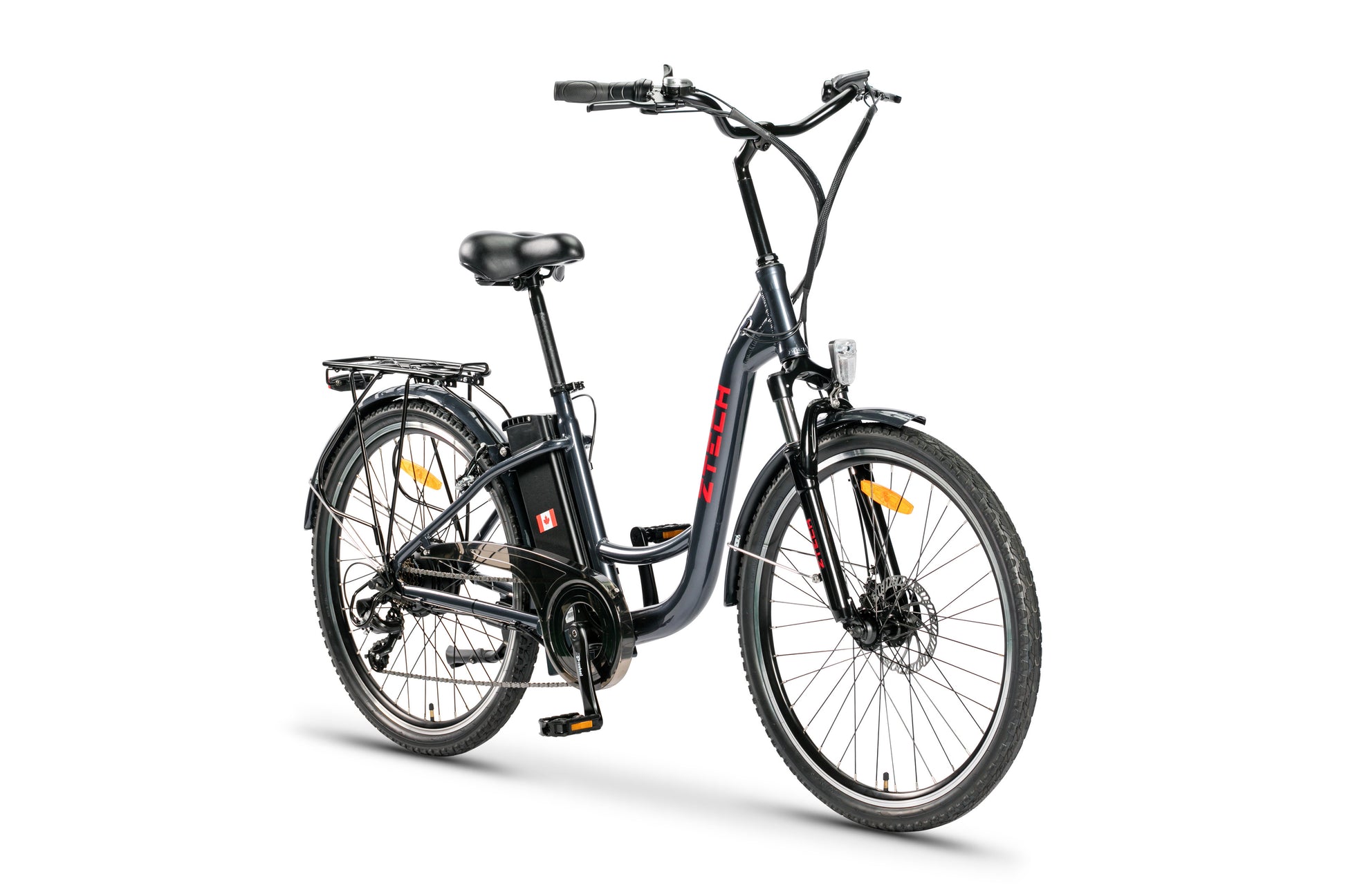 bicicleta electrica z-tech zt-13A, culoare gri