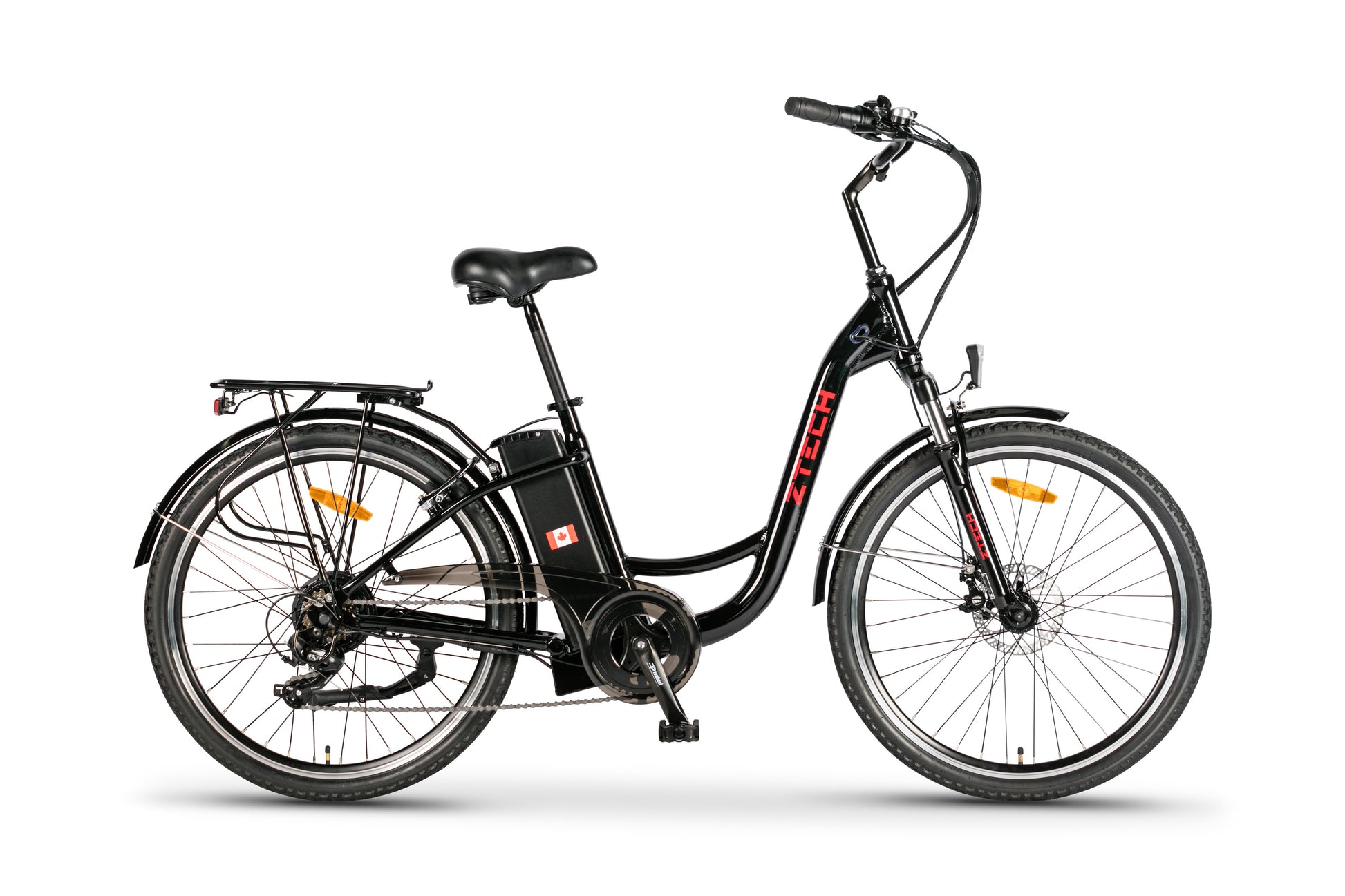 bicicleta electrica z-tech zt-13A, neagra