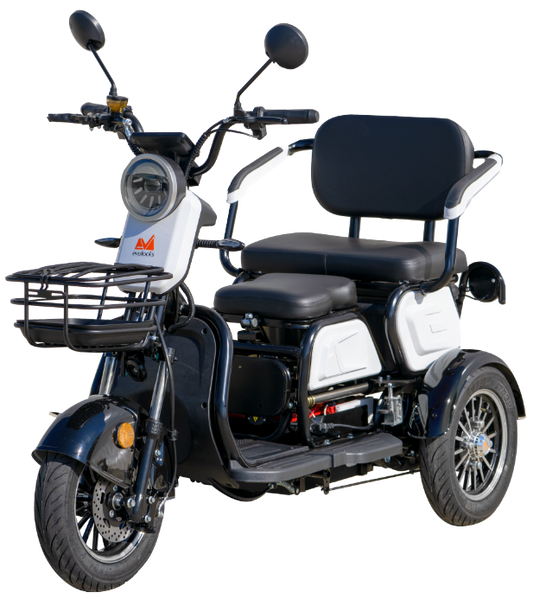 Triciclu electric ieftin EvoTools Davos TRP1000, 2 locuri