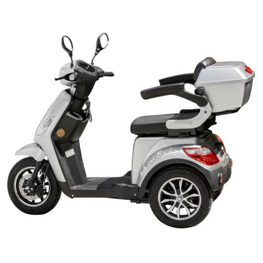 Triciclu electric pentru mobilitate redusă EvoTools Horia, lateral