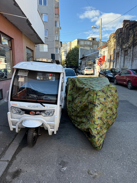 Prelată ATV OEM, Culoare Camuflaj, 256x150x150 cm, Rezistentă la Intemperii