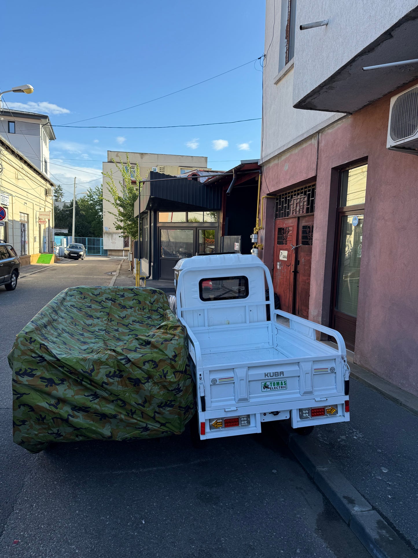 Prelată ATV OEM, Culoare Camuflaj, 256x150x150 cm, Rezistentă la Intemperii