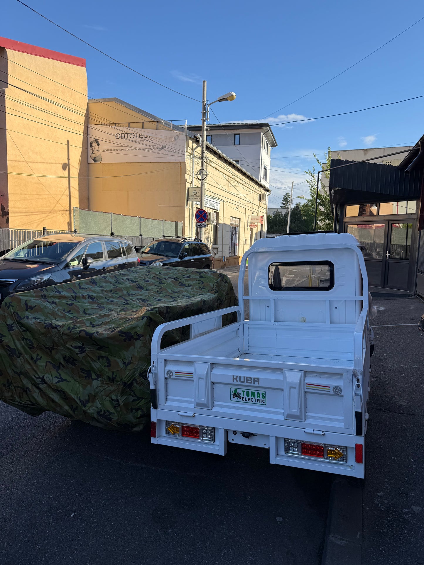 Prelată ATV OEM, Culoare Camuflaj, 256x150x150 cm, Rezistentă la Intemperii