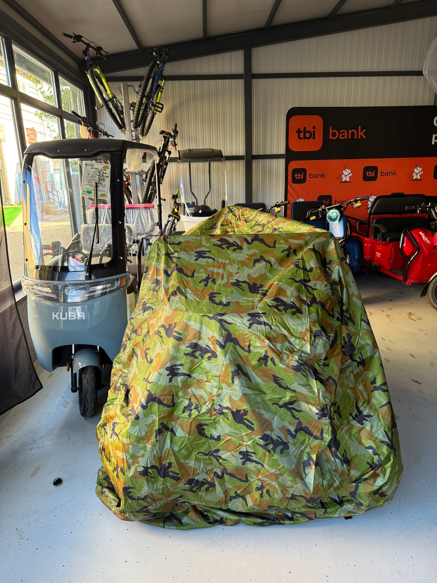 Prelată ATV OEM, Culoare Camuflaj, 256x150x150 cm, Rezistentă la Intemperii
